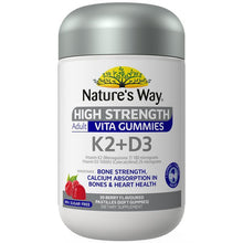 Nature's Way Adult Vita Gummies High Strength K2+D3 30 Gummies