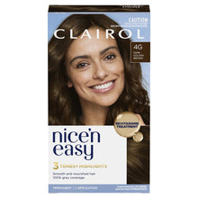 Clairol Nice N Easy 4G Dark Golden Brown Permanent Hair Colour