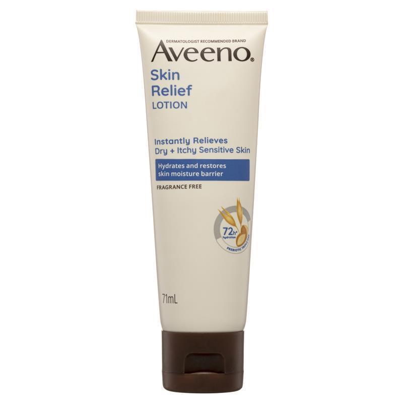 Aveeno Skin Relief Moisturising Fragrance Free Body Lotion 71g