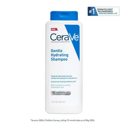 CeraVe Hair Gentle Hydrating Shampoo 355ml