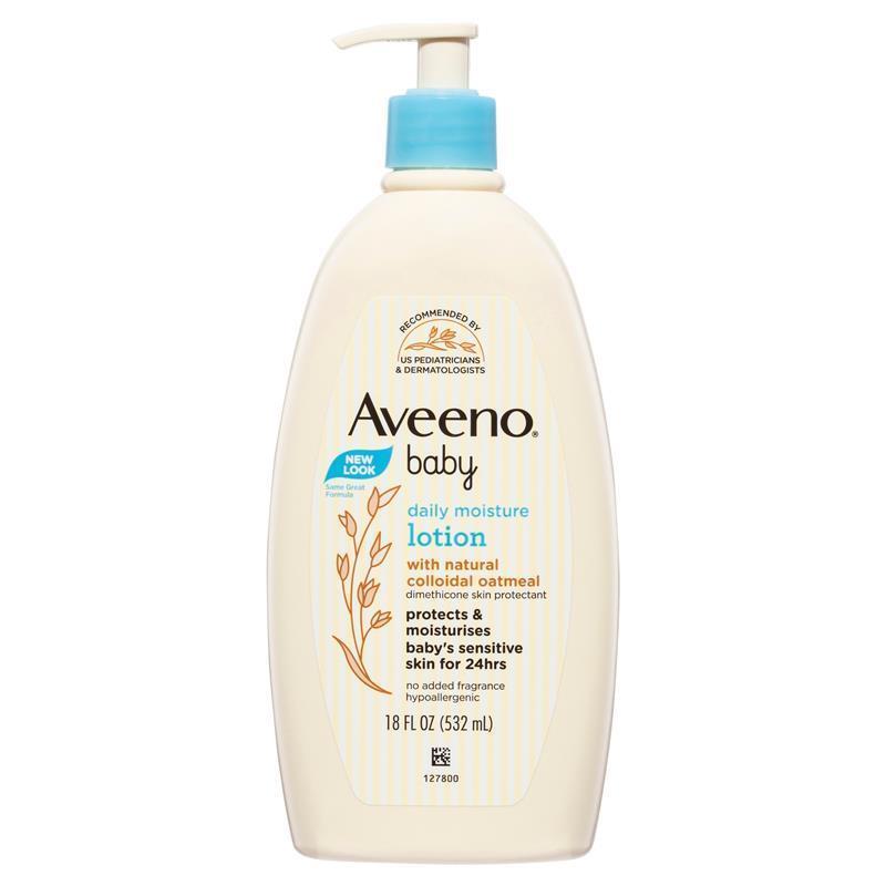 Aveeno Baby Daily Moisturising Fragrance Free Lotion 532mL