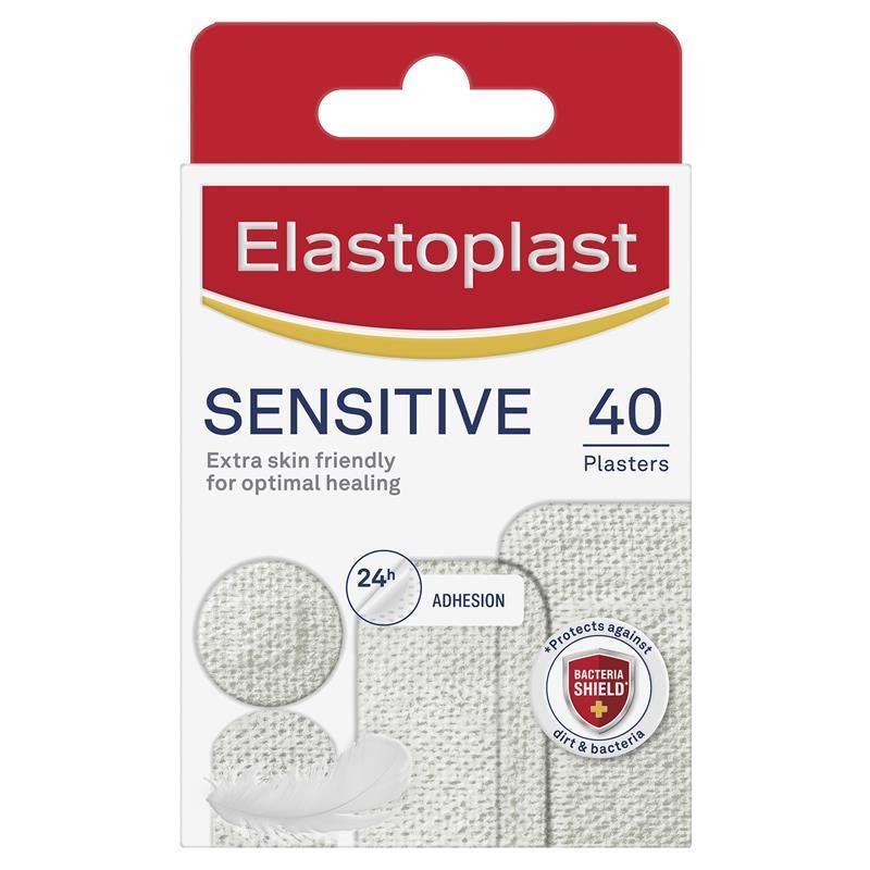 Elastoplast Sensitive 40 Strips Assorted