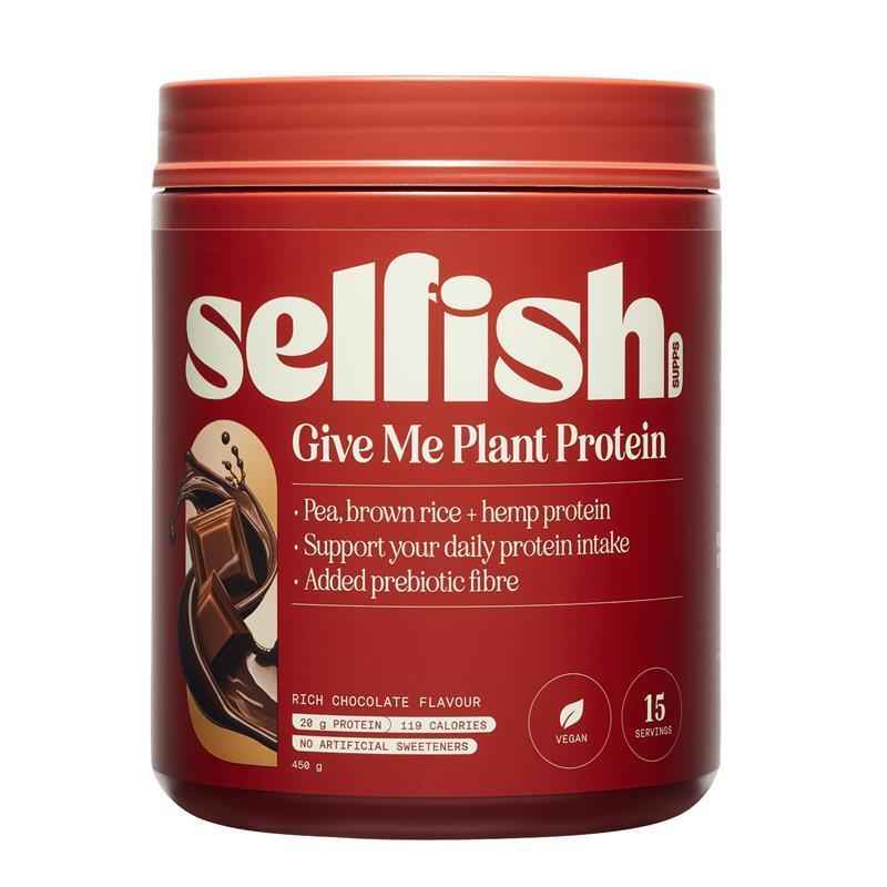 Selfish Give Me Plant Protein Rich Chocolate Flavour 450g
