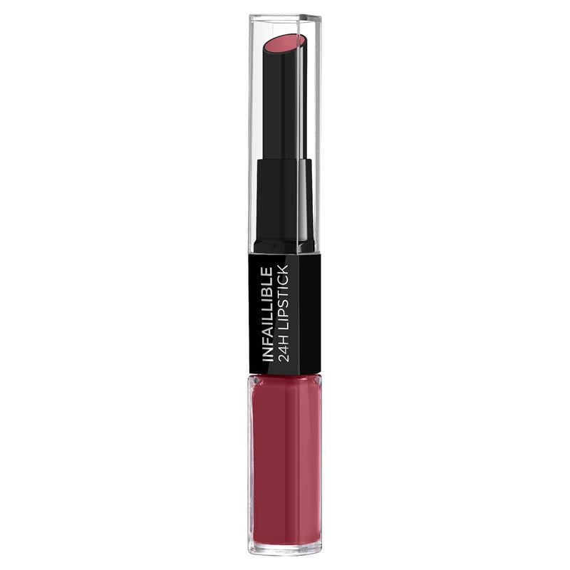 L'Oreal Paris Infallible Lipstick 804 Metro Proof Ros Nu Nudes Collection