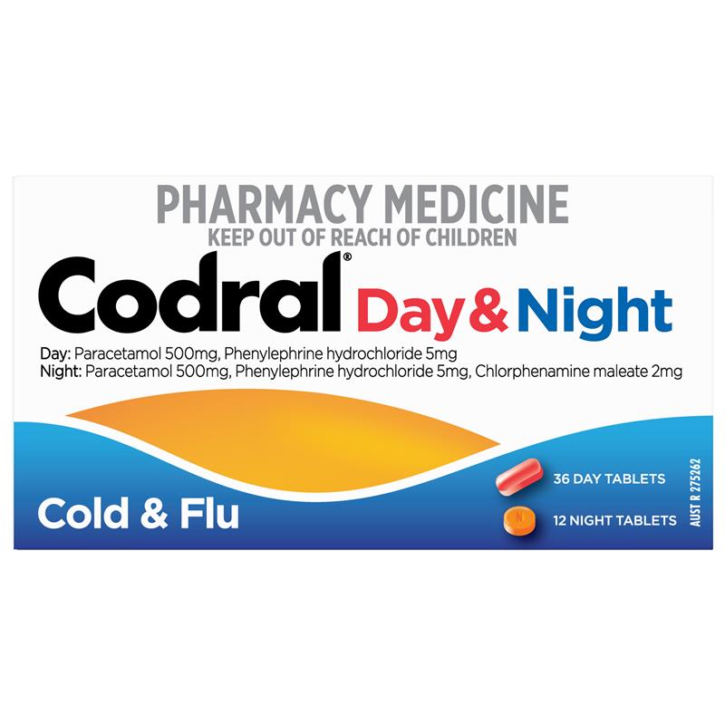Codral PE Day & Night Tablets 48 Pack