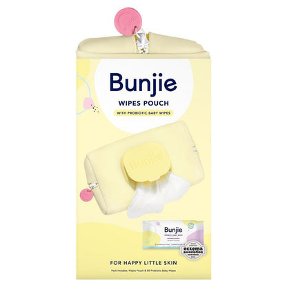 Bunjie Yellow Pouch Bonus 80 Pack Wipes