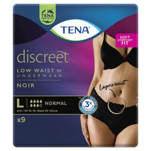 Tena Pant Womens Discreet Black Large 9 Pack - GimmeNow