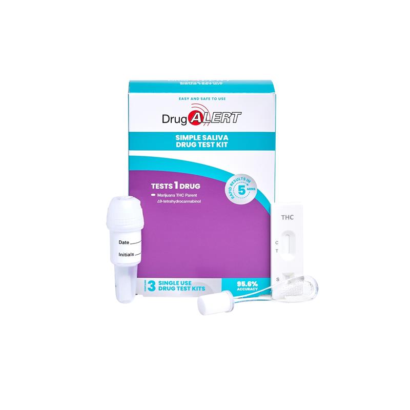 Drug Alert Saliva Marijuana 3 Pack