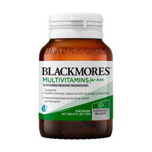 Blackmores Multivitamin For Men Sustained Release 60 Tablets - GimmeNow