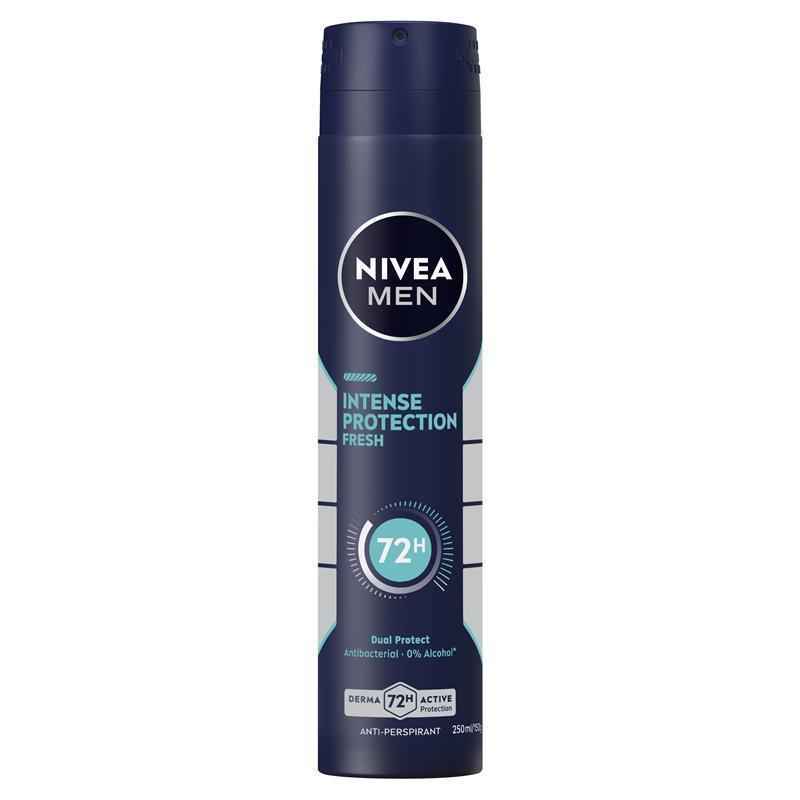 NIVEA MEN Deodorant Aerosol Intense Protection Fresh 250ml