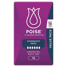 Poise Pads Overnight 16 Bulk Pack