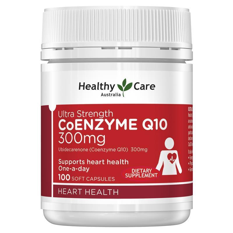 Healthy Care CoQ10 300mg Ultra Strength 100 Capsules