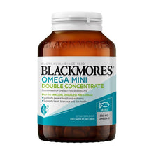 Blackmores Omega Mini Double Concentrate 200 Capsules - GimmeNow