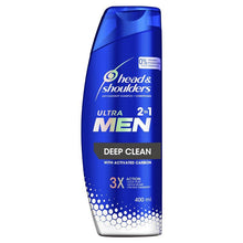 Head & Shoulders Ultramen 2 in 1 Deep Clean Anti Dandruff Shampoo & Conditioner 400ml
