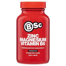BSc Zinc Magnesium Vitamin B6 60 Tablets