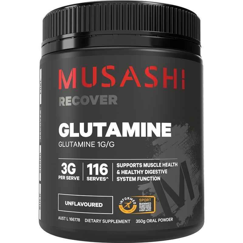 Musashi Glutamine Unflavoured 350g