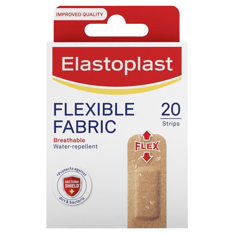 Elastoplast Flexible Fabric Strips 20 Pack - GimmeNow