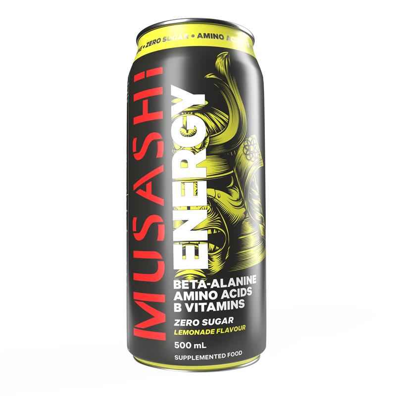 Musashi Energy Lemonade 500ml