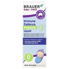 Brauer Immune Defence Probiotic Liquid For Infants 45ml - GimmeNow