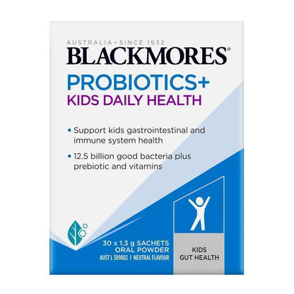 Blackmores Probiotics+ Kids Daily Health Powder 30 Sachets - GimmeNow