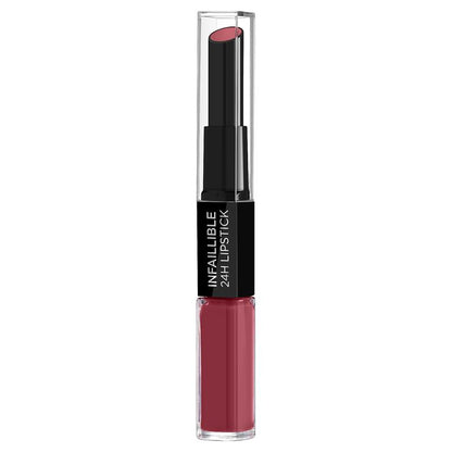 L'Oreal Paris Infallible 24H 2-Step Lipstick 804 Metro-Proof Rose
