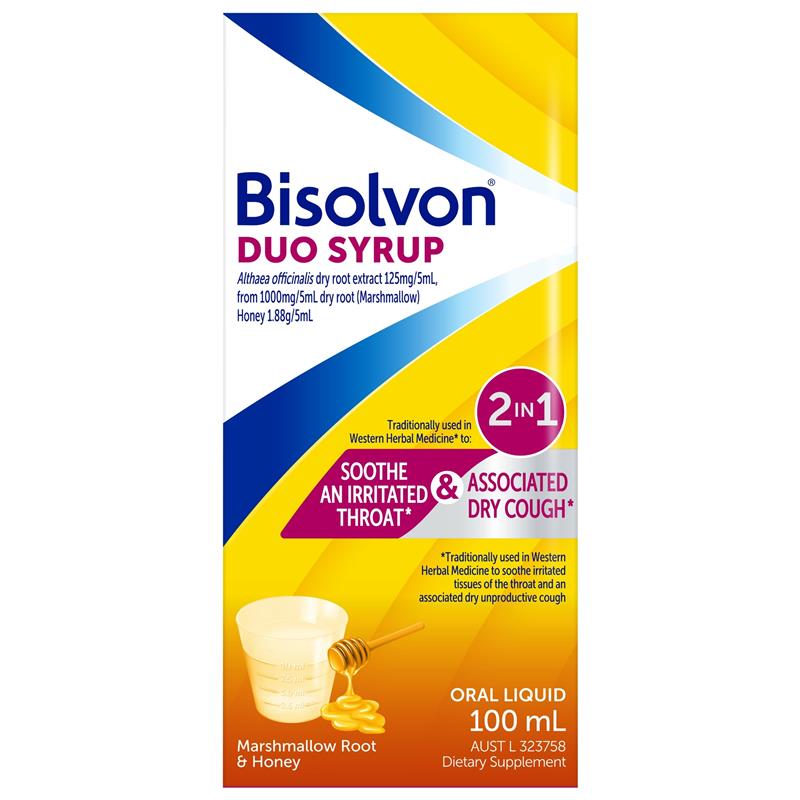 Bisolvon Duo Cough Syrup 100ml