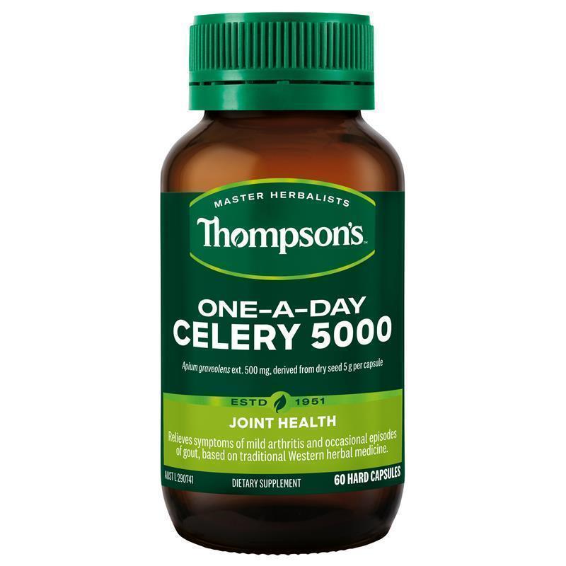 Thompson's One-A-Day Celery Seed 5000mg 60 Capsules