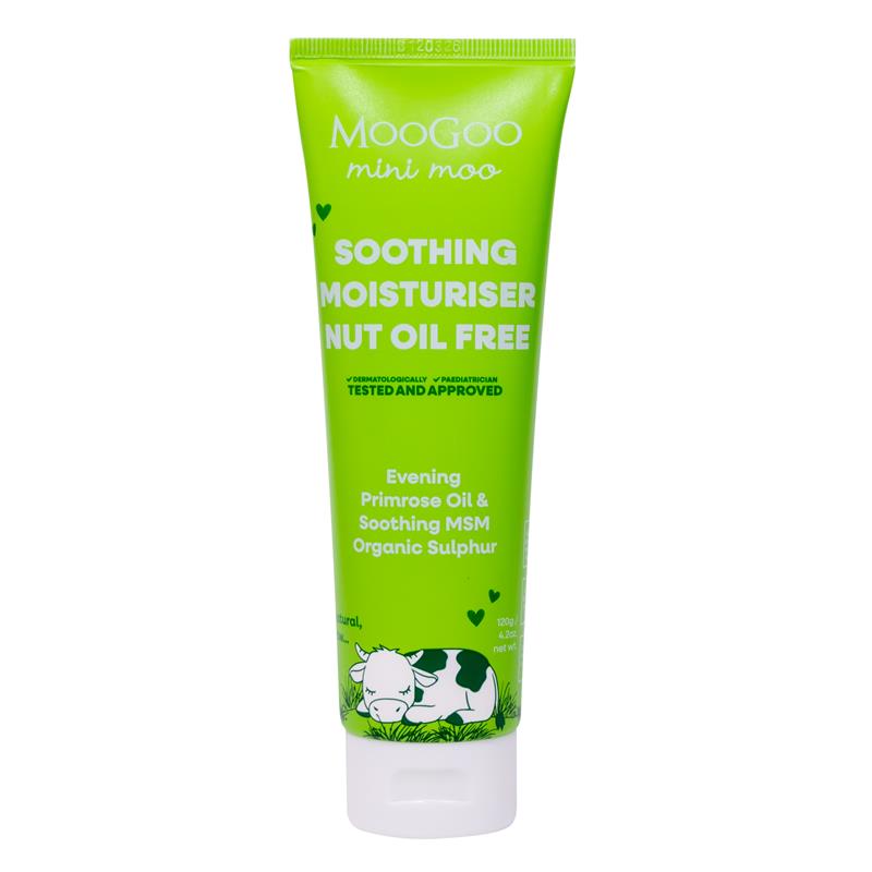 MooGoo Baby And Child Soothing Moisturiser Nut Oil Free 120g