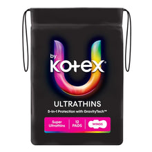 U by Kotex Ultrathin Pads Super with Wings 12 Pack