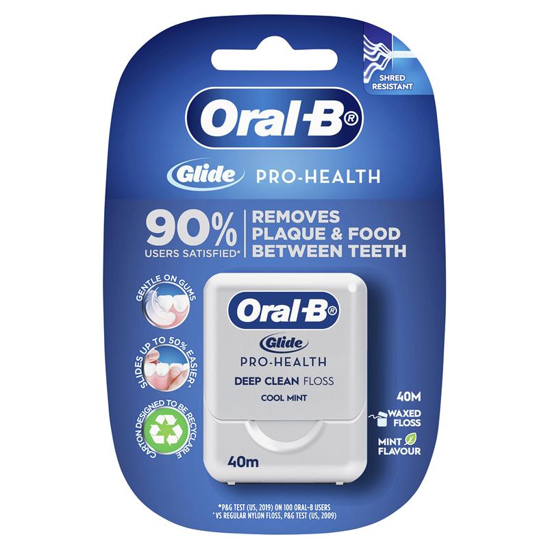 Oral B Glide Deep Clean Dental Floss 40m
