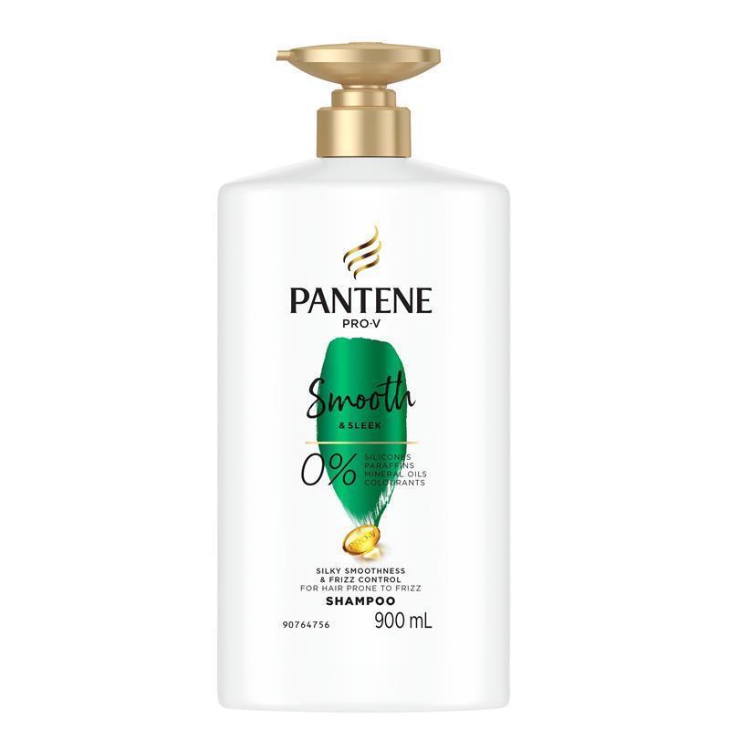 Pantene Smooth & Sleek Shampoo 900ml
