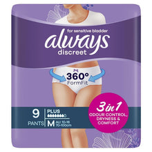 Always Discreet Underwear Level 6 Medium 9 Pack for Bladder Leaks - GimmeNow