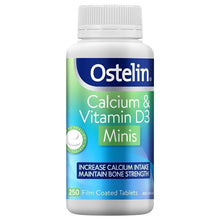 Ostelin Calcium & Vit D 250 Mini Tablets - GimmeNow