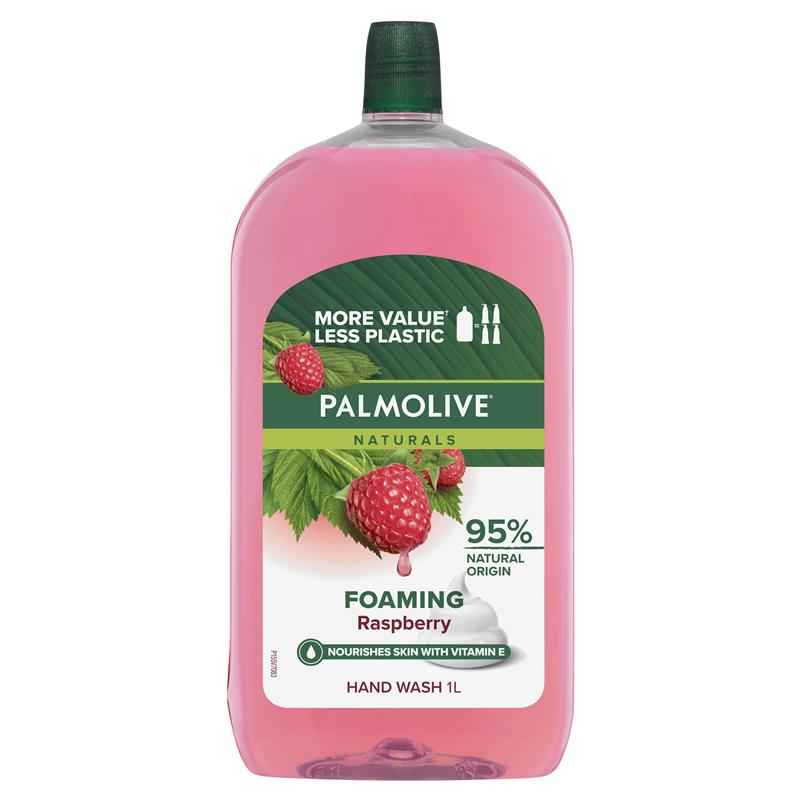 Palmolive Naturals Foaming Hand Wash Refill Raspberry 1L