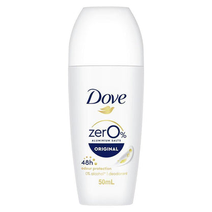 Dove Zero Aluminium Original Roll On 50ml