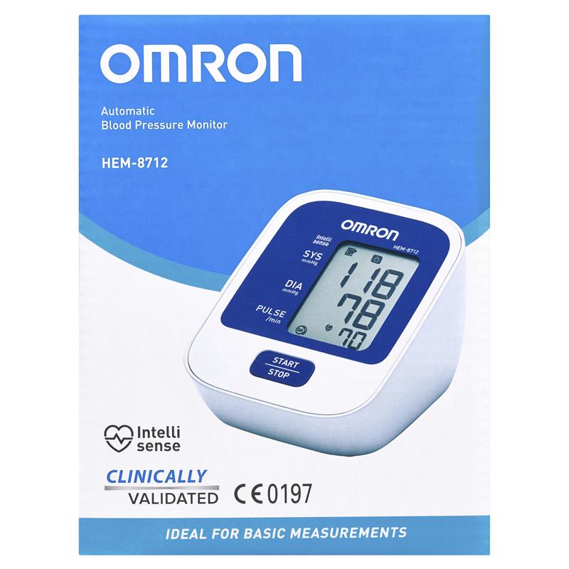 Omron Basic Blood Pressure Monitor HEM8712