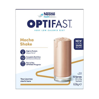 Optifast VLCD Shake Mocha 12 x 53g