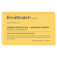 Freshwater Farm Lemon Myrtle Oil + Manuka Honey Body Bar 200g - GimmeNow