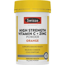 Swisse Vitamin C + Zinc Powder Orange 150g - GimmeNow