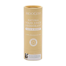 Moogoo Natural Solid Stick Deodorant Oats & Honey 65g