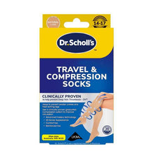 Scholl Travel and Compression Socks Natural Large