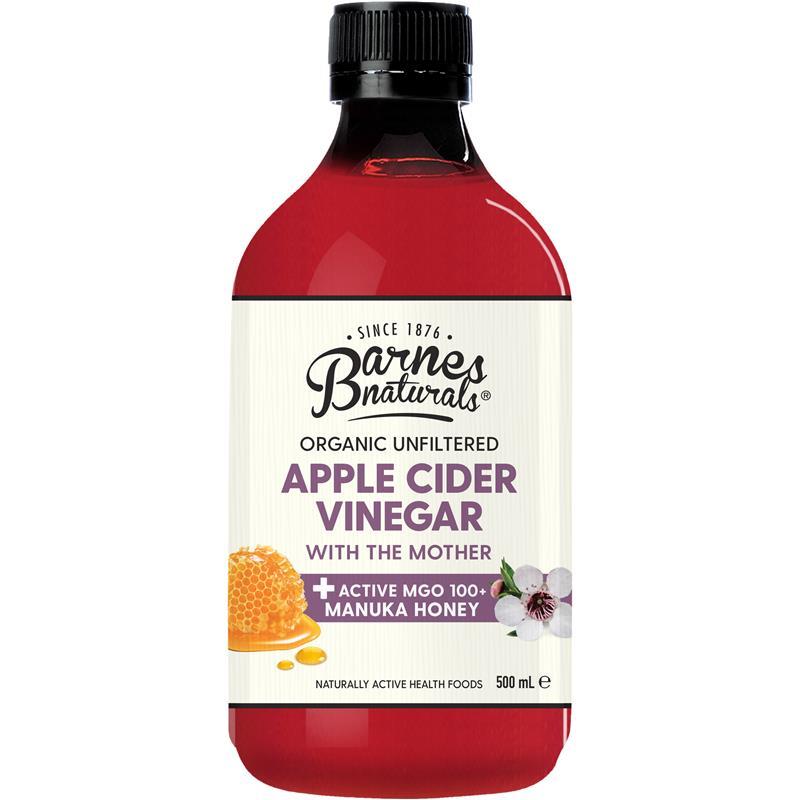 Organic Apple Cider Vinegar with Manuka Honey 500ml