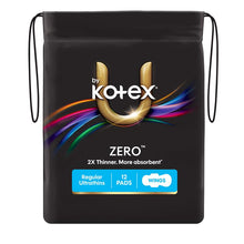 U by Kotex Zero Regular Wing 12 Pack