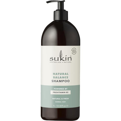 Sukin Natural Balance Shampoo 1 Litre