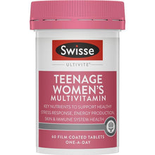 Swisse Teenage Ultivite Women's Multivitamin 60 Tablets