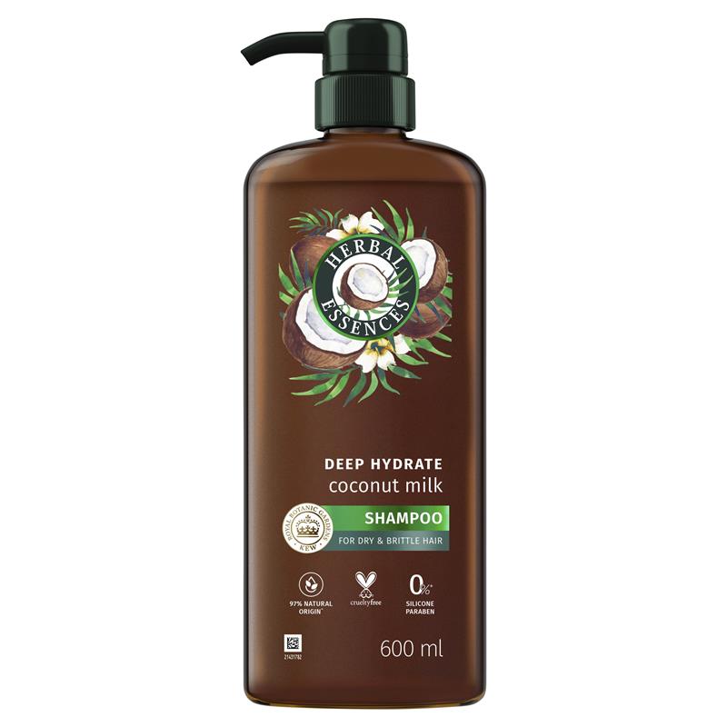 Herbal Essences Bio Renew Hydrate Coconut Milk Shampoo 600ml
