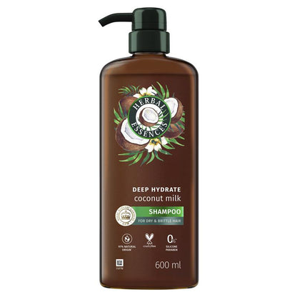 Herbal Essences Bio Renew Hydrate Coconut Milk Shampoo 600ml