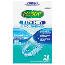 Polident Retainer and Mouthguard Cleanser 36 Tablets - GimmeNow