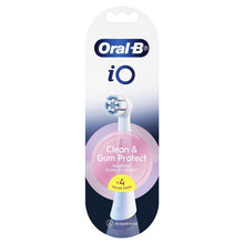 Oral B Power Toothbrush iO Clean & Gum Protect Refills White 4 Pack