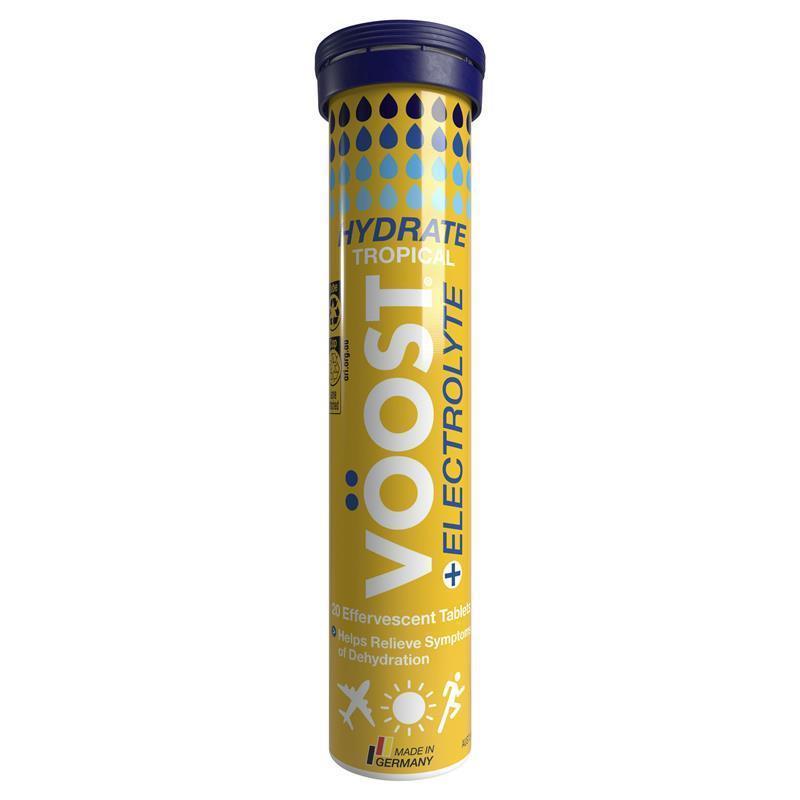Voost Hydrate Tropical Effervescent Tablets 20 Pack - GimmeNow